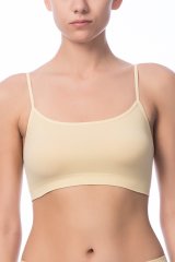 Nbb Ip Askılı Dikişsiz Büstiyer 2415 XL - Ten Rengi