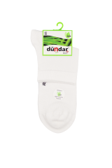 DÜNDAR PLUS ERKEK BAMBU KONÇ PATİK ÇORAP Beyaz