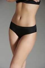 New Panty Lazer Kesim Silikonlu Bikini Külot S - Siyah