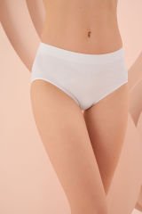 Nbb Kadın Dikişsiz Külot 2006 S - Beyaz