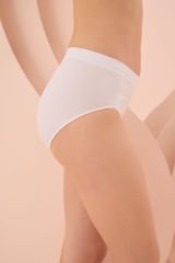 Nbb Kadın Dikişsiz Külot 2006 S - Beyaz