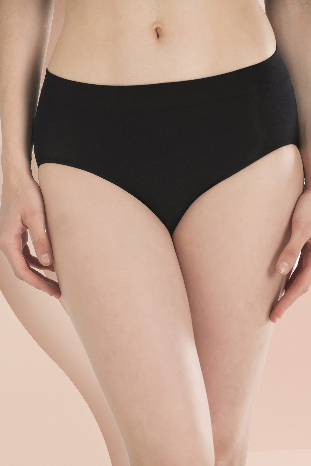 Nbb Kadın Dikişsiz Külot 2006 M - Siyah