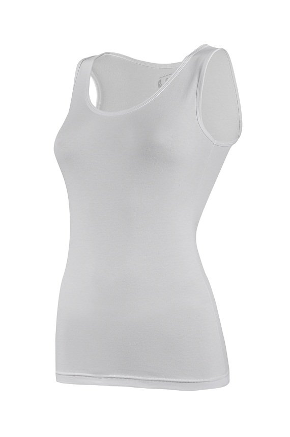 Yıldız Kadın Likralı Geniş Askılı Atlet 2175 M - Beyaz