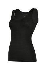 Yıldız Kadın Likralı Geniş Askılı Atlet 2175 M - Siyah