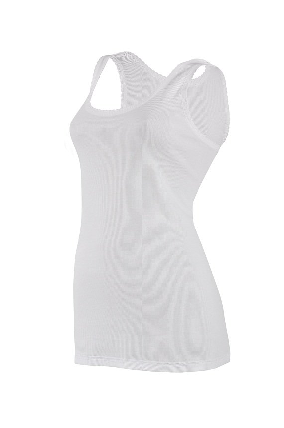 Yıldız Kadın Askılı Kaşkorse Atlet 2056 XXXL - Beyaz