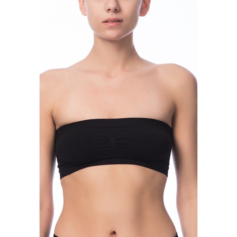 Nbb  Taktel Dikişsiz Büstiyer 2401 L - Siyah