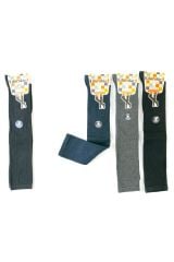 Dündar Plus Bayan Dizüstü Dikişsiz Çorap 12'li Asorti