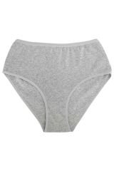 Sedef Yıldız 3'lü Kadın Ribana Bato Külot 1047 4 - Gri