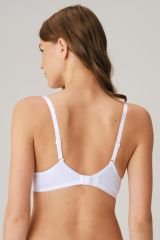 Anıl Kadın Balenli Extra Destekli Dolgulu Askıları Çıkabilen Günlük Klasik T-Shirt Sütyeni 3667 Beyaz - 80B