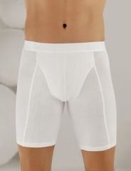 Şahinler Likralı Uzun Boxer ME114 XXL - Beyaz