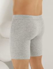 Şahinler Likralı Uzun Boxer ME114 XL - Gri