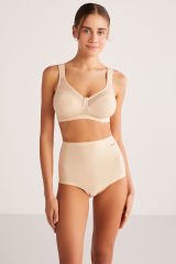 KOM Carnel Transparan Toparlayıcı Sütyen 90D - Ten Rengi