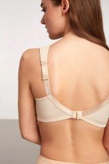 Kom Serena Dikişsiz Toparlayıcı Sütyen Ten Rengi - 75DD