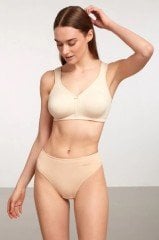 Kom Serena Dikişsiz Toparlayıcı Sütyen Ten Rengi - 85C