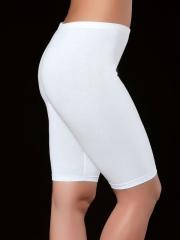 İki Yıldız Likralı Diz Üstü Tayt 1005 XXL - Beyaz