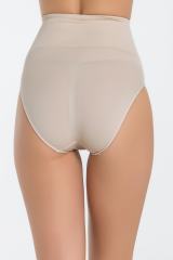 Miss Fit Kadın Ten Mideli Slip Korse Silikonlu 1001 Ten Rengi - XL/XXL