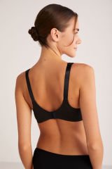 KOM Carol Pamuklu Balensiz Sütyen 90C - Siyah