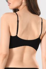 Miss Fit Kadın Modal İnce Askılı Büstiyer 11266 Siyah - L/XL