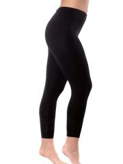 İki Yıldız Likralı Uzun Tayt 1001 M - Siyah