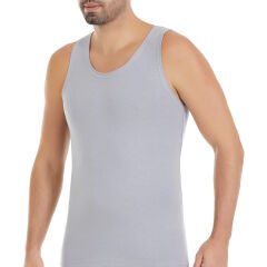 Yıldız Çamaşır Erkek Modal Sporcu Atlet 79 XL - Gri
