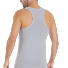Yıldız Çamaşır Erkek Modal Sporcu Atlet 79 XL - Gri