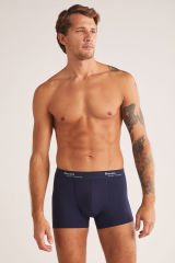 KOM Tight Pamuklu 2 li Erkek Boxer M - Lacivert