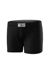 Yıldız Erkek Çocuk Likralı Boxer 413 3/4 - Siyah