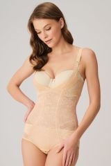 Anıl 1 Beden İncelten Body Korse 2518 M - Ten Rengi