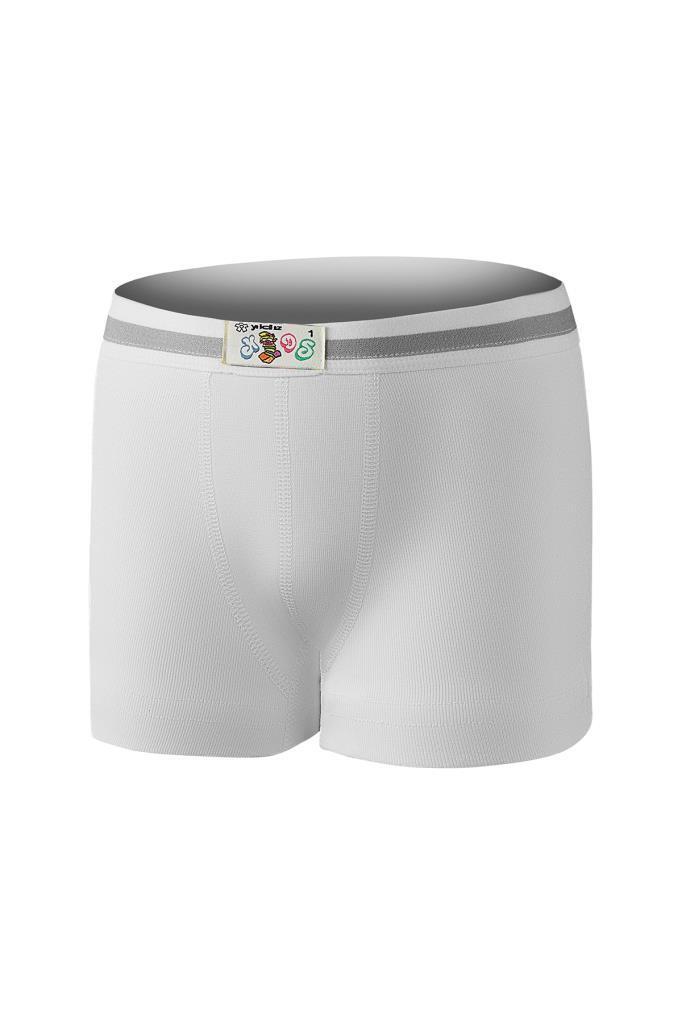 Yıldız Erkek Çocuk Ribana Boxer 30 13/14 - Beyaz