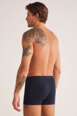 KOM Davide Pamuklu Basic Erkek Boxer L - Lacivert