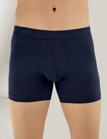 Şahinler 6 LI PAKET Likralı Boxer Lacivert ME031