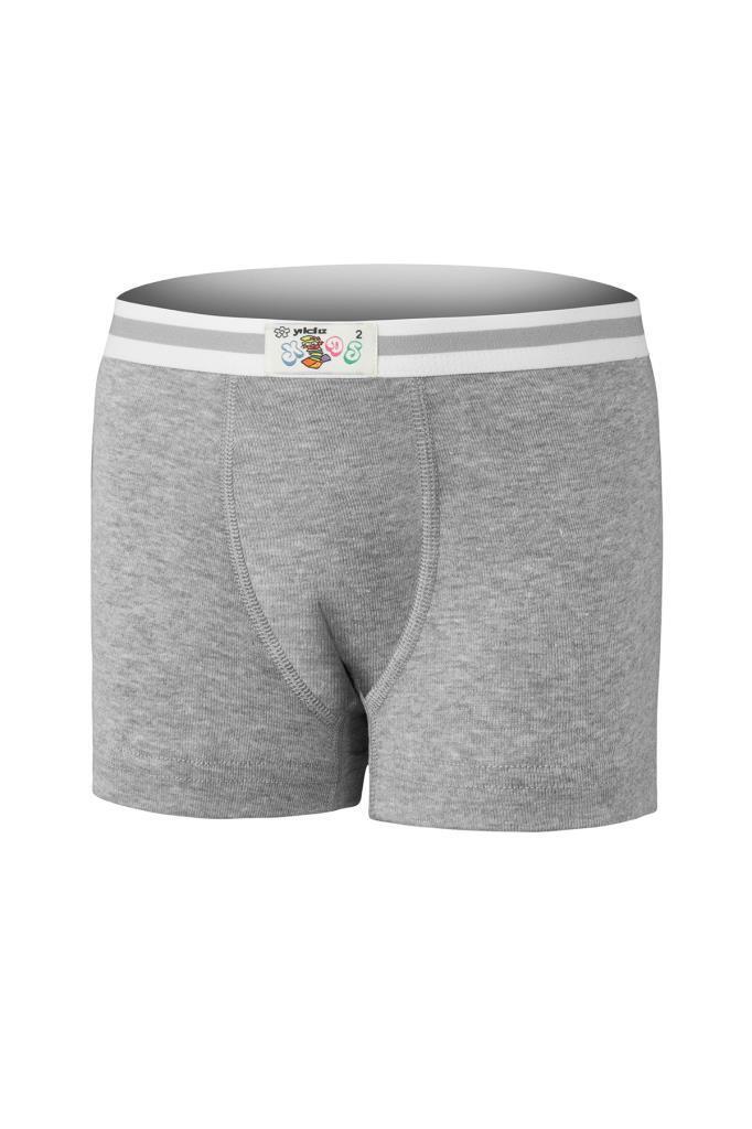 Yıldız Erkek Çocuk Ribana Boxer 30 7/8 - Gri