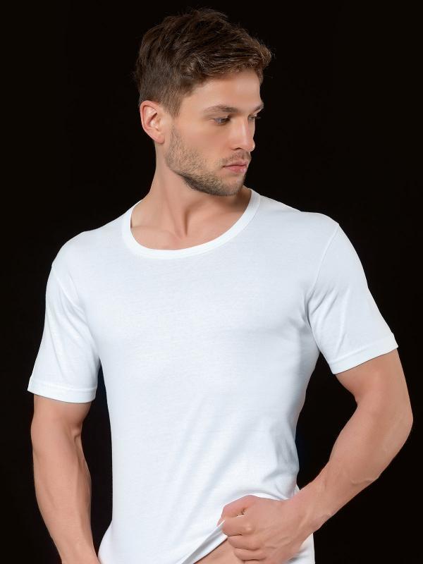 İki Yıldız Erkek Ribana Fanila 04 M - Beyaz