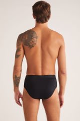 KOM Cuba Pamuklu 2 li Erkek Slip L - Siyah