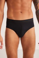 KOM Cuba Pamuklu 2 li Erkek Slip XXL - Siyah