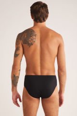 KOM Paul Pamuklu Basic 2 li Erkek Slip M - Siyah