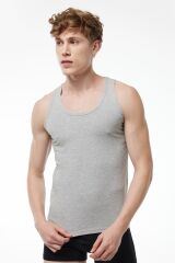 Malabadi Erkek Siyah Modal Atlet 008 XXL - Gri