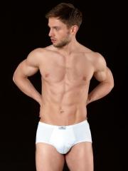 İki Yıldız Erkek Slip 07 XXXL - Beyaz