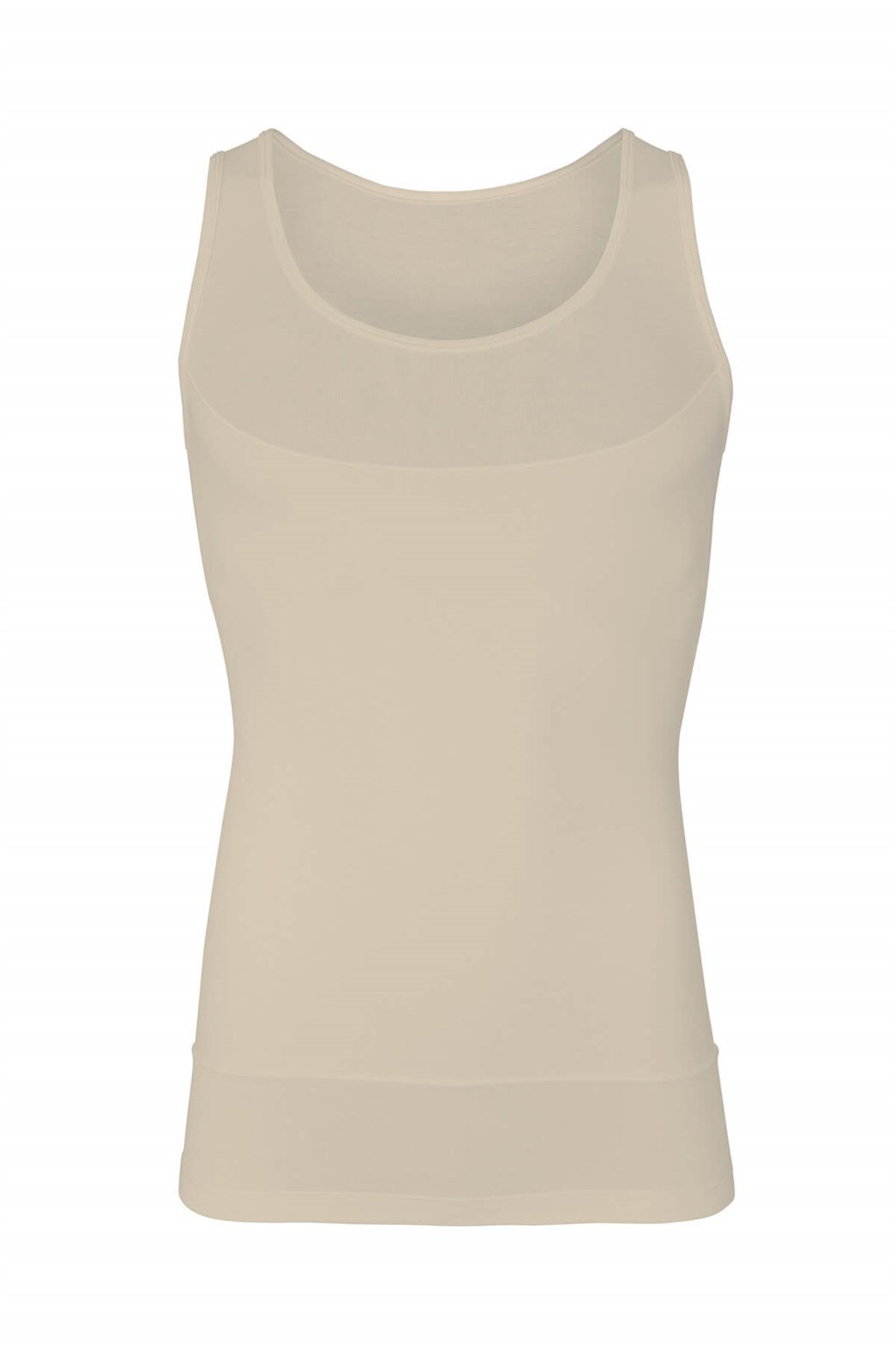 Doreanse Erkek Pamuklu Göğüs Sıkıştırma ve Vücut Şekillendirici Atlet Korse 5965 4XL - Ten Rengi