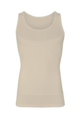 Doreanse Erkek Pamuklu Göğüs Sıkıştırma ve Vücut Şekillendirici Atlet Korse 5965 4XL - Ten Rengi