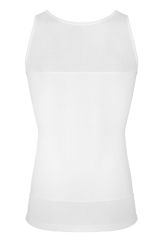 Doreanse Erkek Pamuklu Göğüs Sıkıştırma ve Vücut Şekillendirici Atlet Korse 5965 5XL - Beyaz