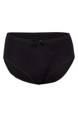 Yıldız Bayan Biyeli Pamuk Bato Külot 3776 M - Siyah