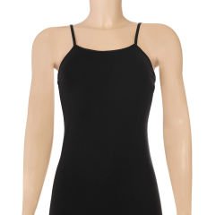 Yıldız Kadın Modal Ayarlanabilir Askılı Atlet 2186 XL - Siyah