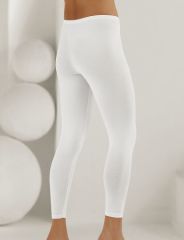 Şahinler Bayan Uzun Paça Tayt Beyaz MB886