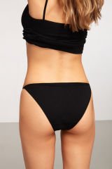 KOM Basic Yanları İpli 2 li Külot Seti 38 - Siyah