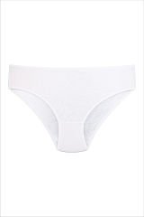 İki Yıldız Kadın Bambu Bikini Külot 2004 L - Beyaz