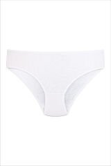 İki Yıldız Kadın Bambu Bikini Külot 2004 XL - Beyaz