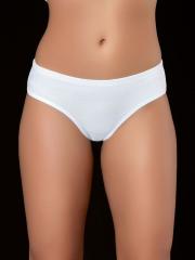 İki Yıldız Kadın Lastikli Ribana Bikini 190 XXL - Beyaz