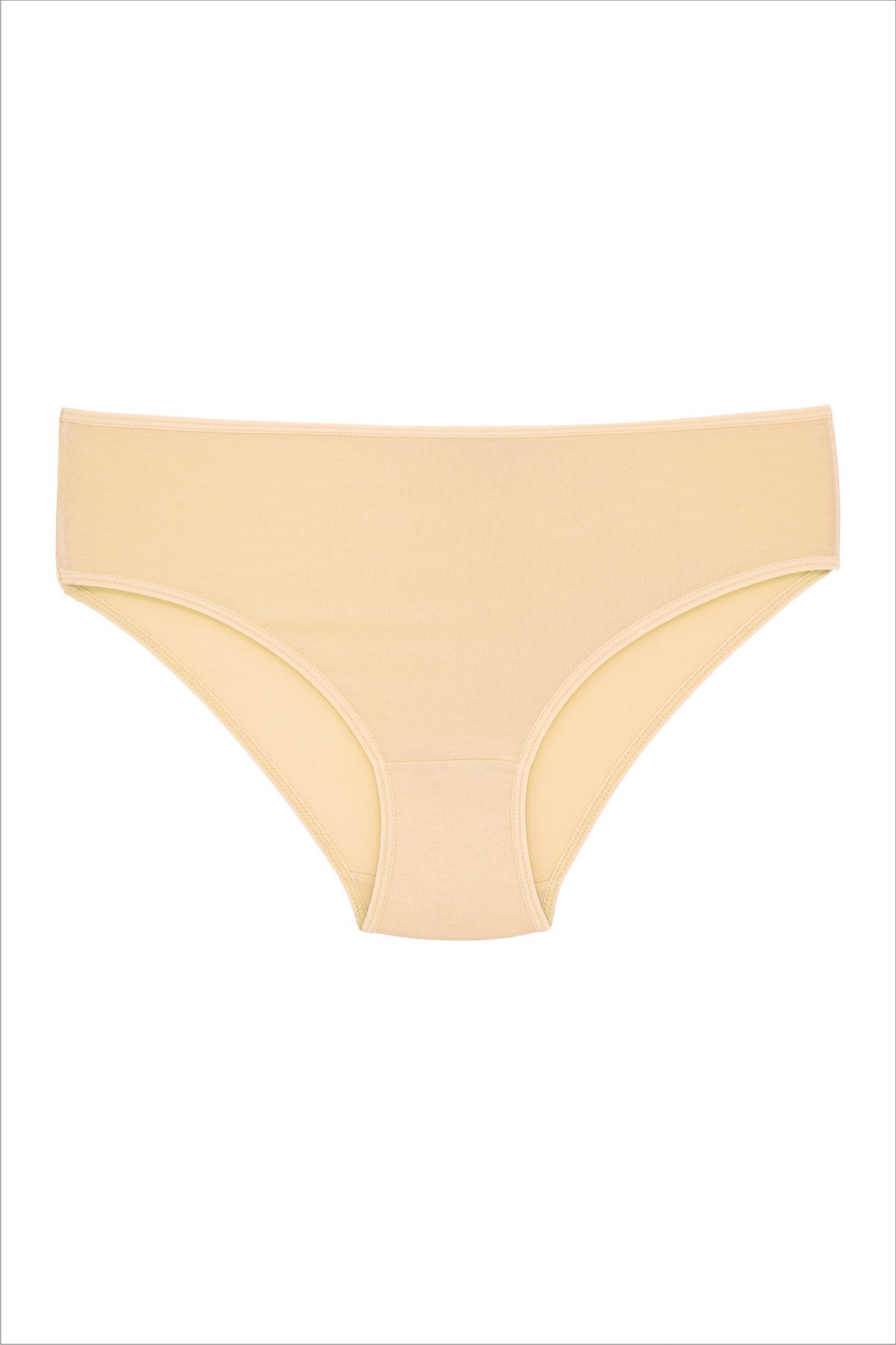 İki Yıldız Kadın Bambu Bikini Külot 2004 L - Ten Rengi