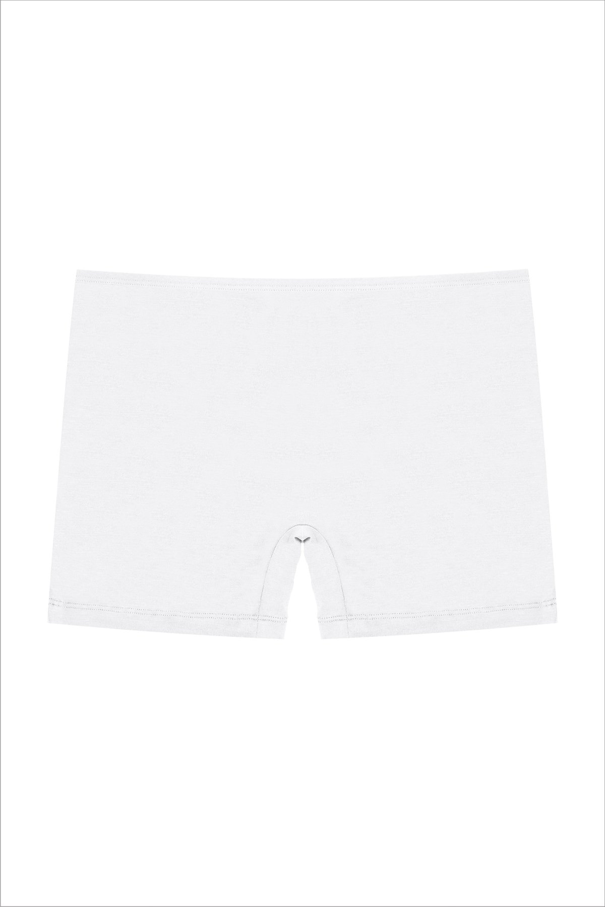 İki Yıldız Kadın Bambu Boxer 2007 XL - Beyaz